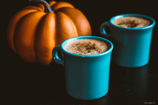 -pumpkin-spice-latte blue mugs