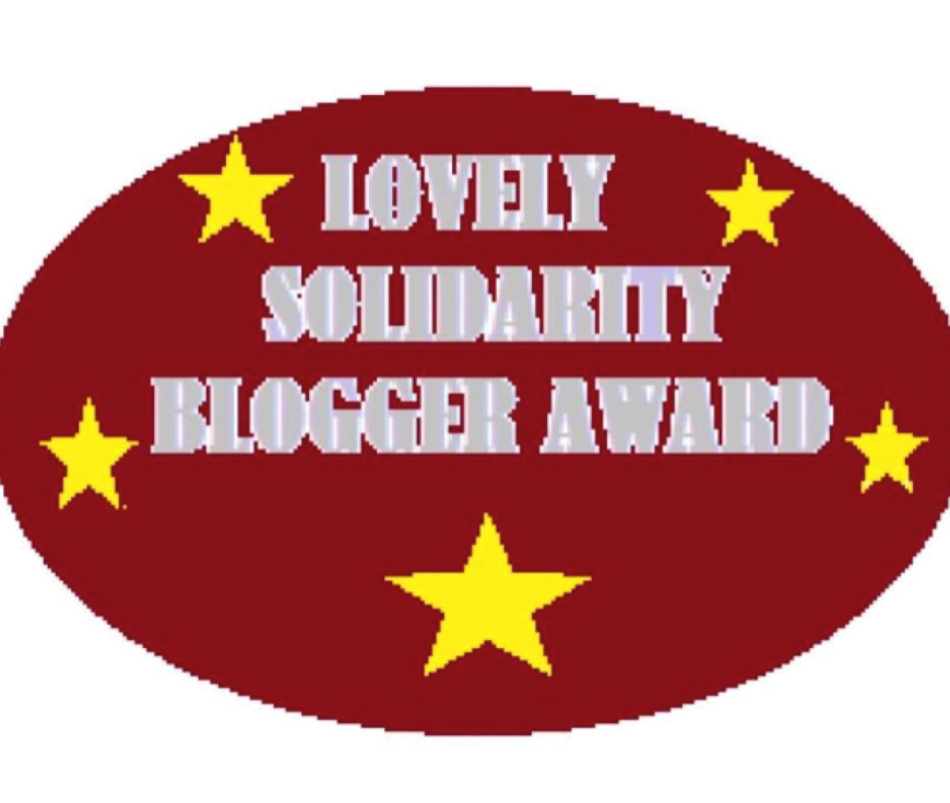 Solidarity Blogger Award